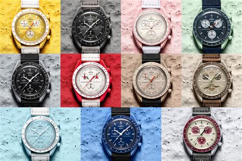 omega swatch planet watch|Omega Swatch chronograph.